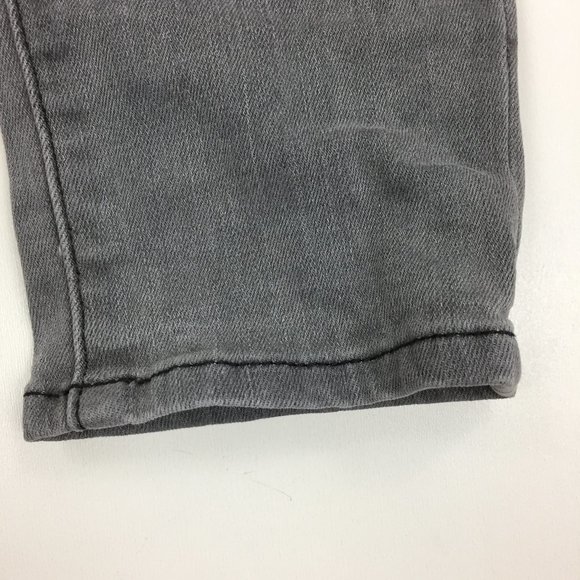 J BRAND Onyx Gray Wash NICOLA Knee Detailing Moto Skinny Jeans - Picture 12 of 15